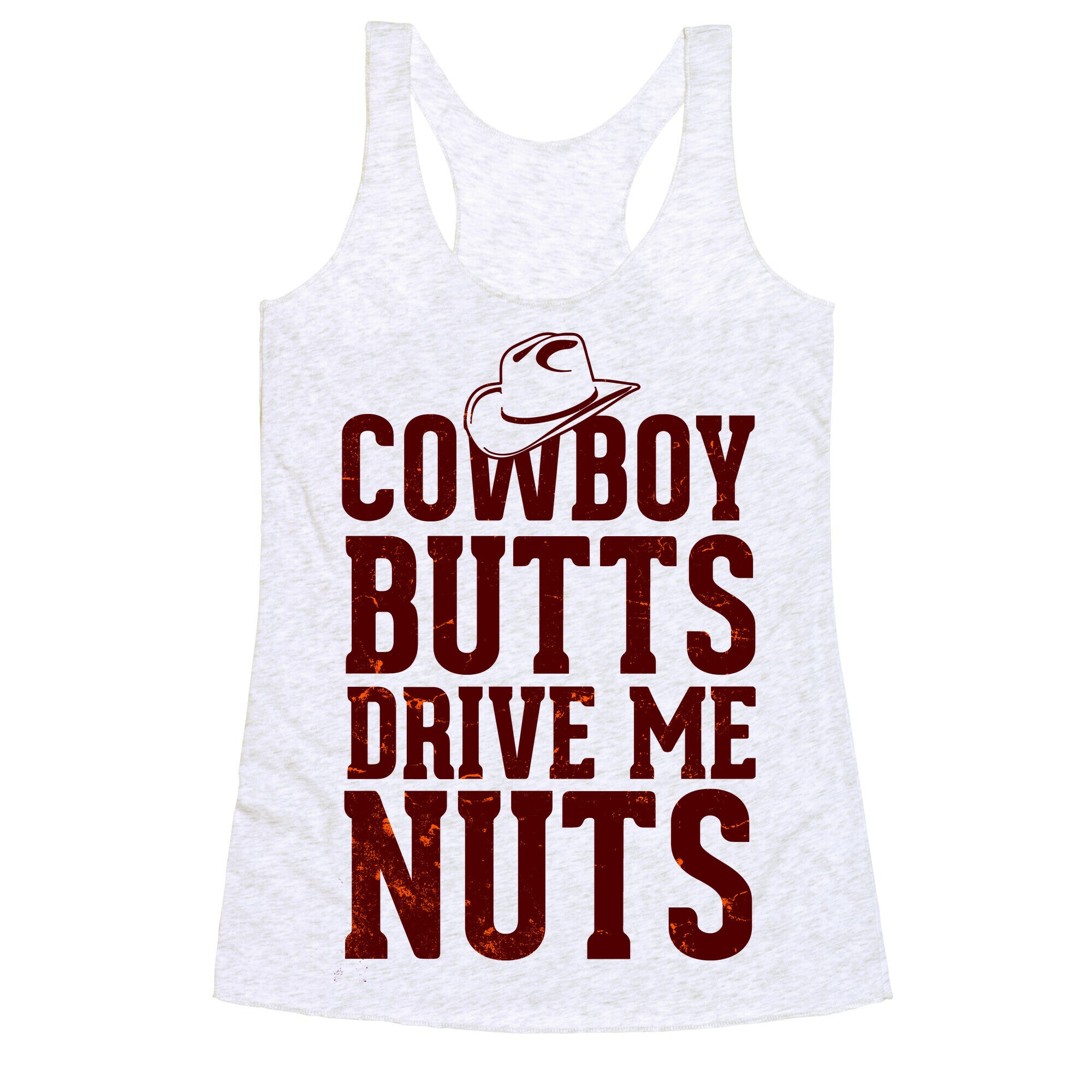 Cowboy Butts Racerback Tank